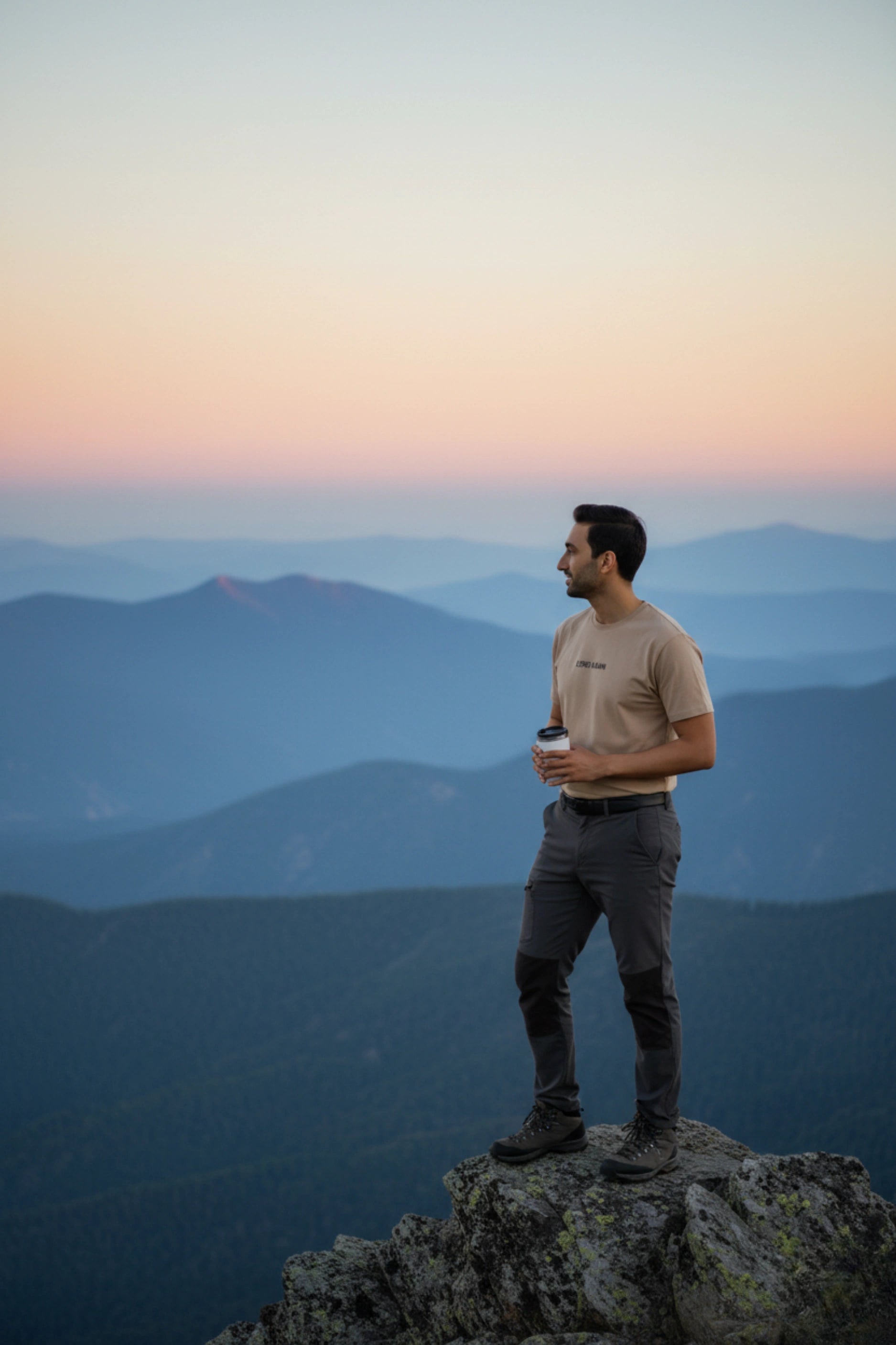 Long-Staple Cotton T-Shirt (Beige)