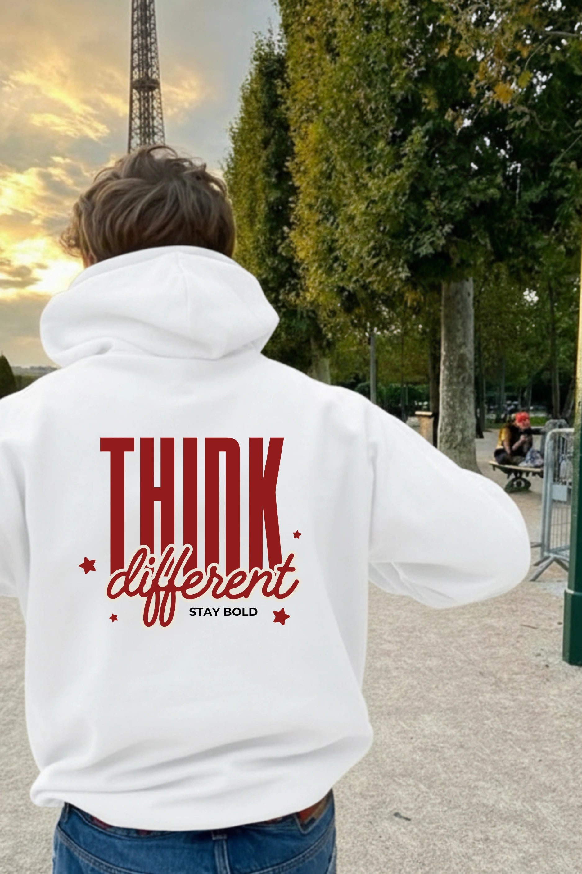 Think Different Unisex Hoodie