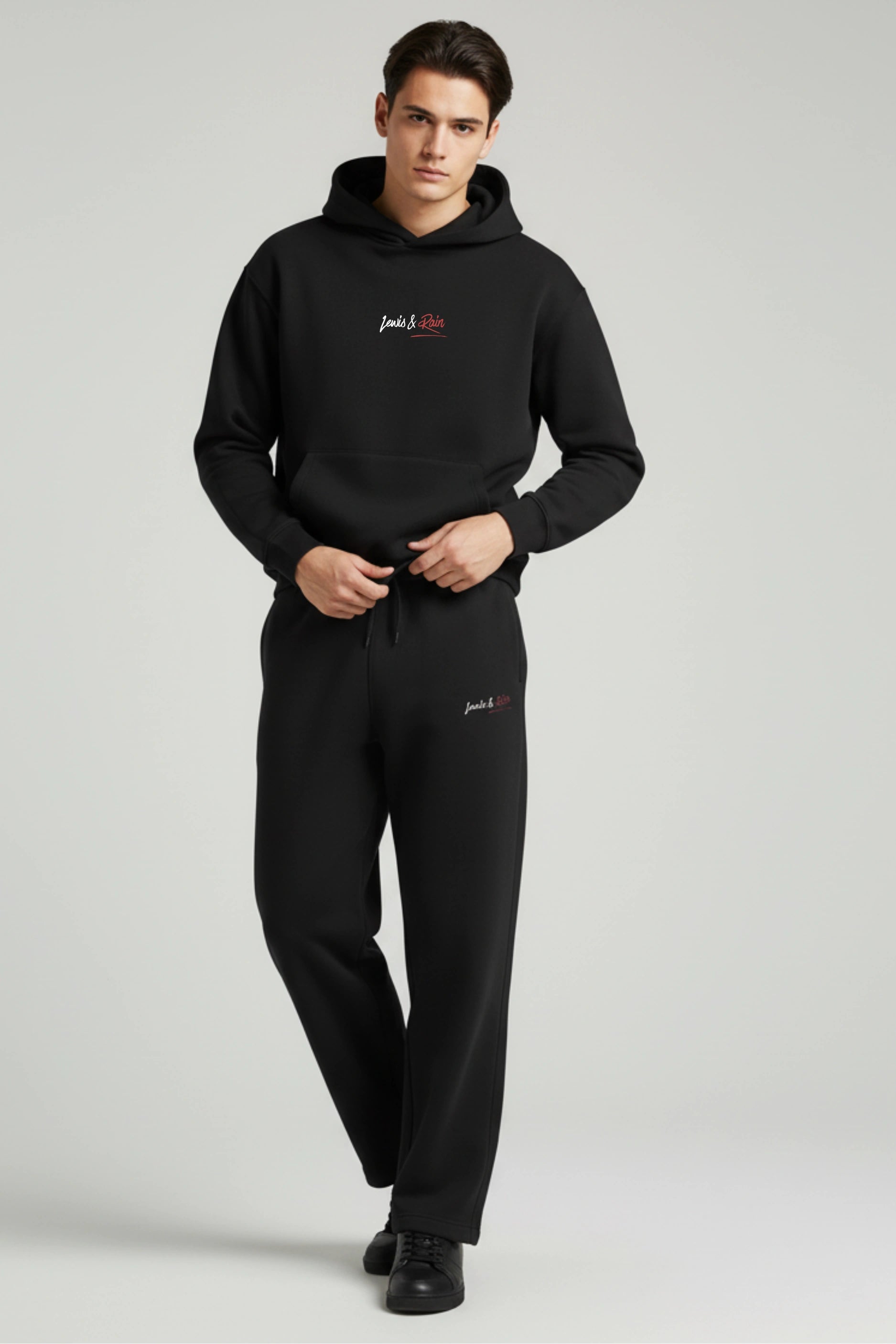 Hoodie Co-ord Set Black (Hoodie and SweatPant)