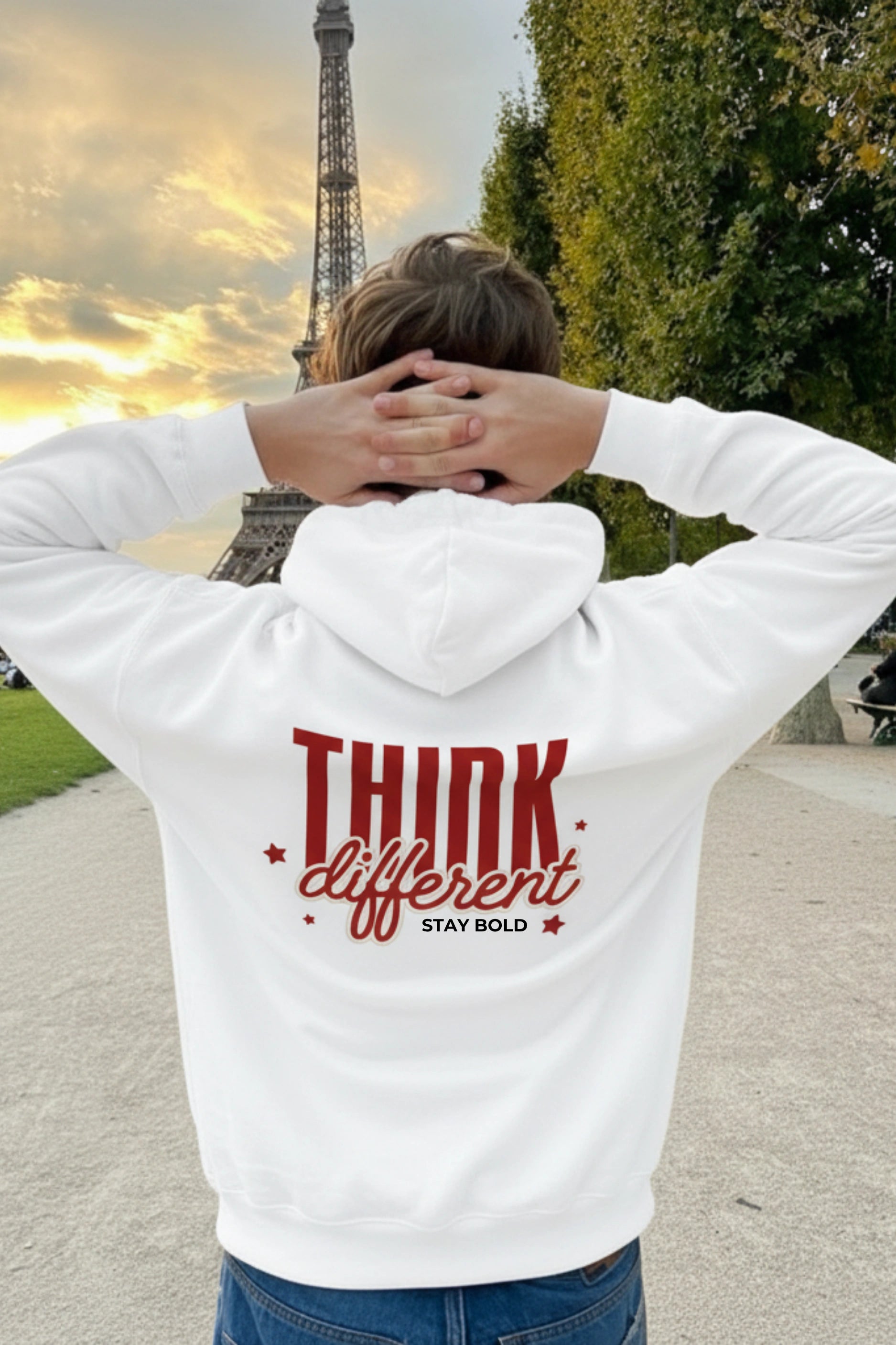 Think Different Unisex Hoodie