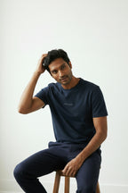 Navy Stillness T-Shirt