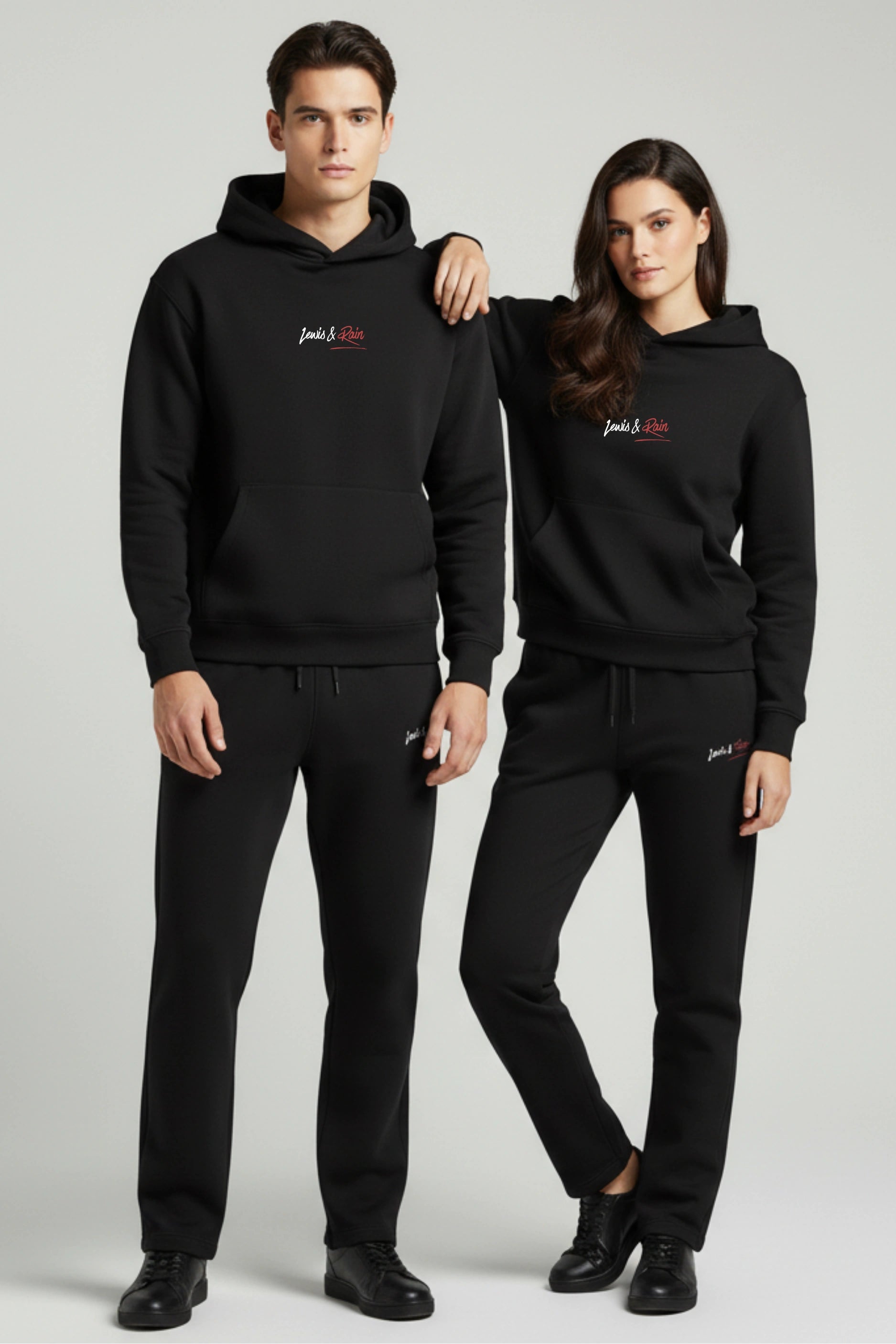 Hoodie Co-ord Set Black (Hoodie and SweatPant)