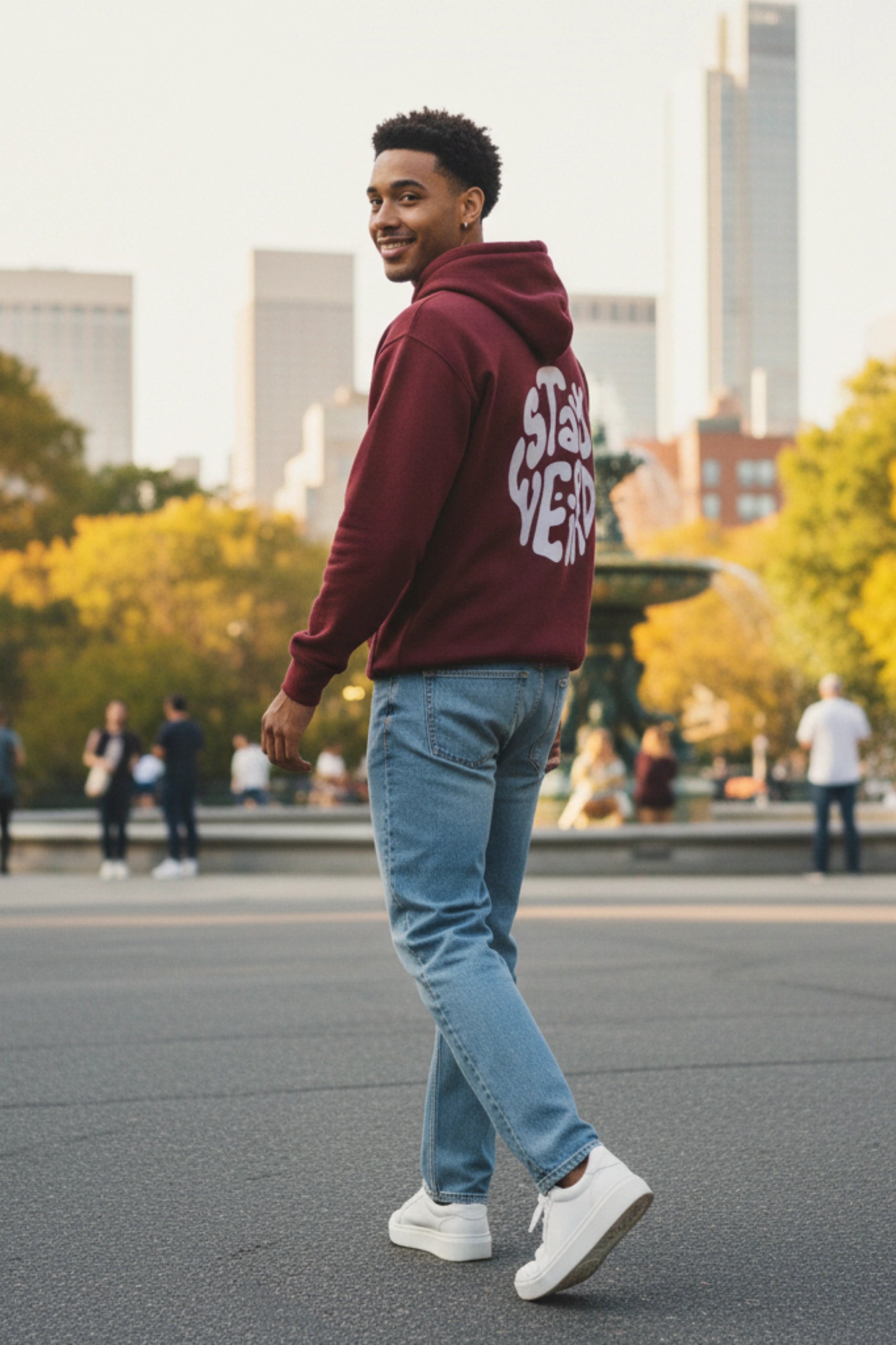 Brushed Fleece Unisex Hoodie