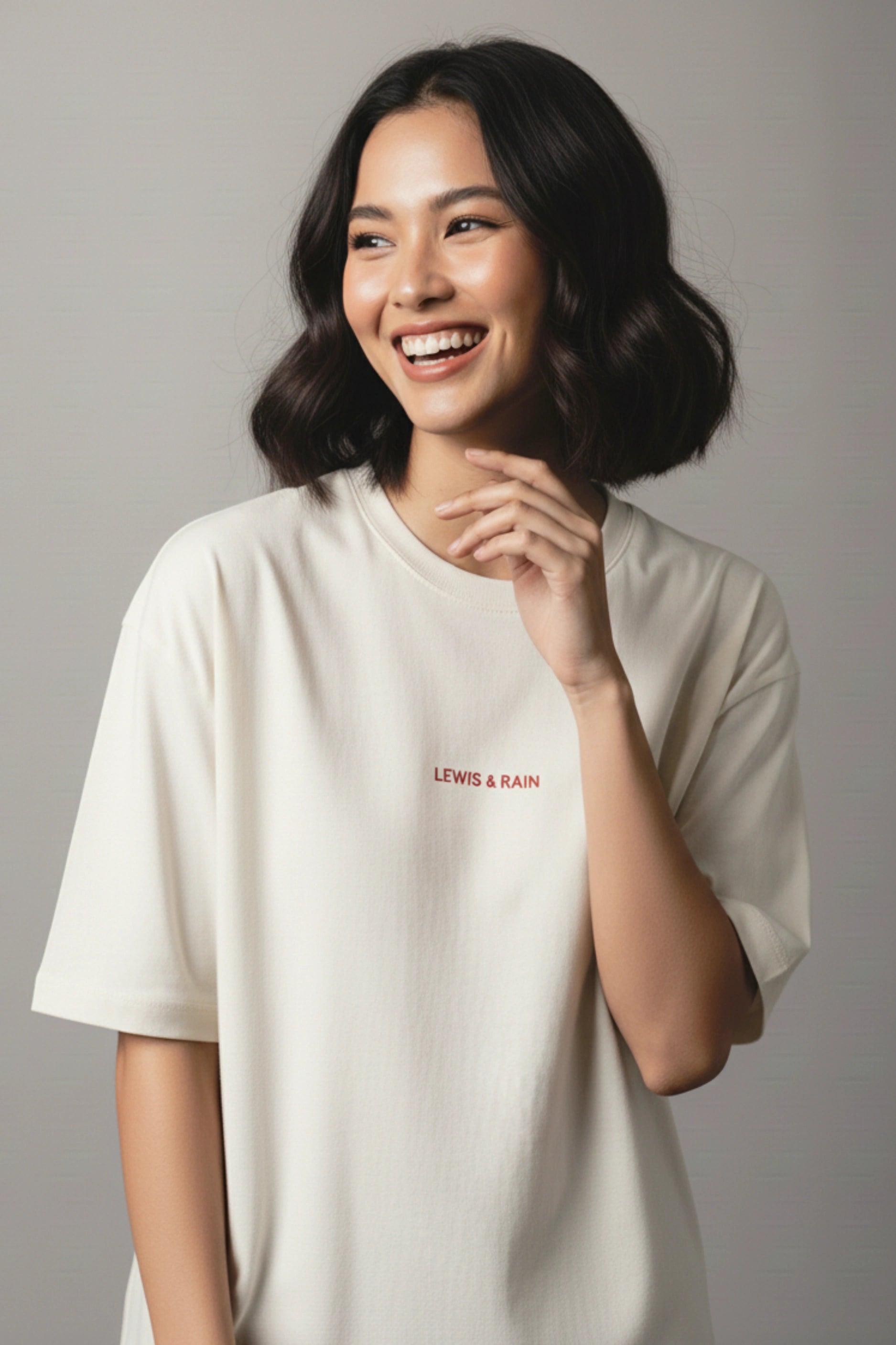Lewis & Rain Unisex Oversized Tee