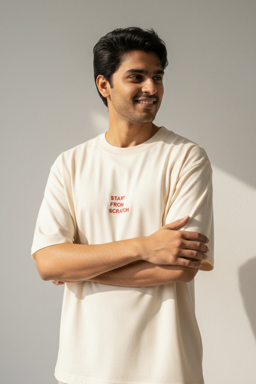 Start From Scratch Terry Oversized Tee