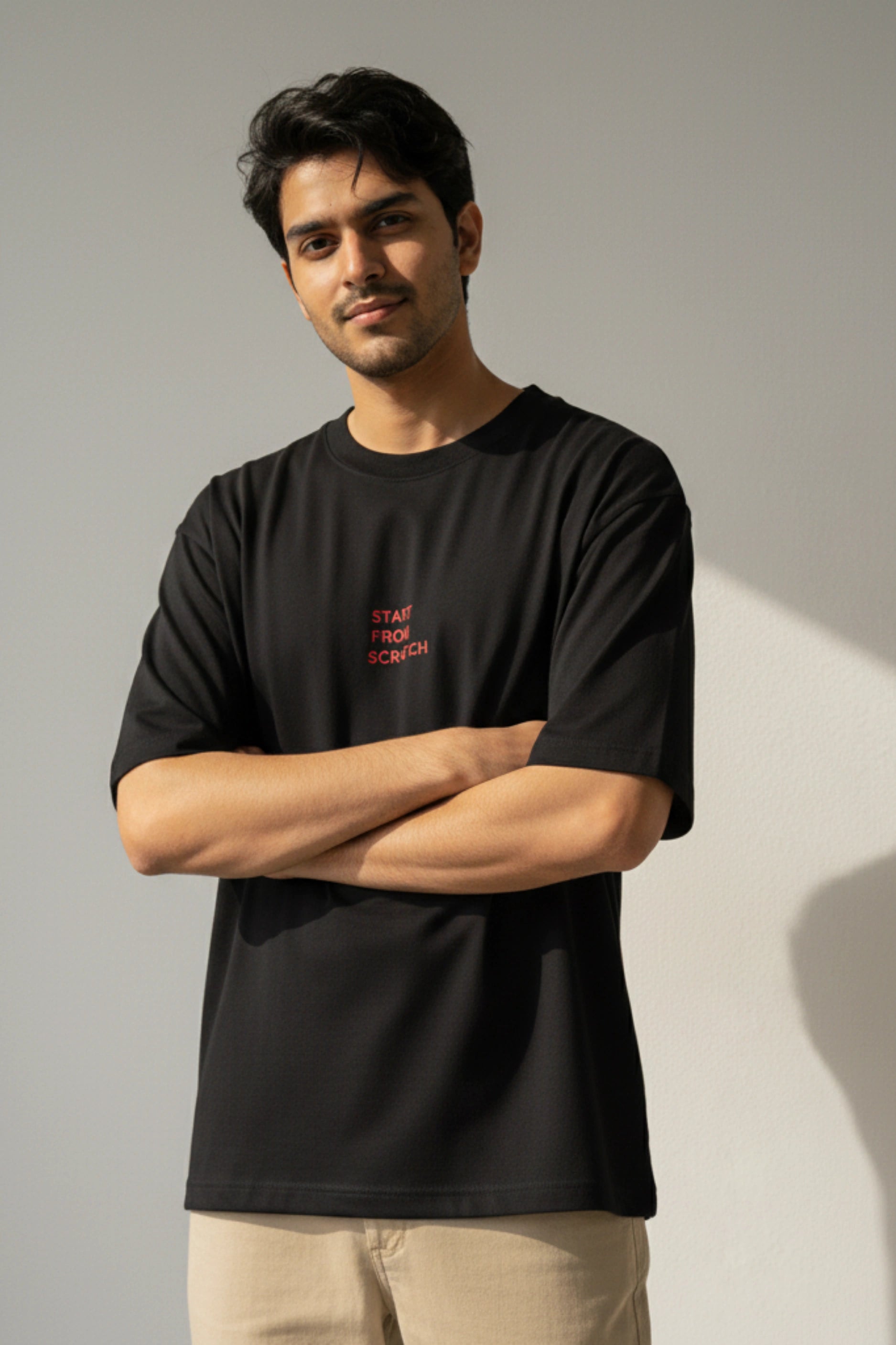 Start From Scratch Terry Oversized Tee