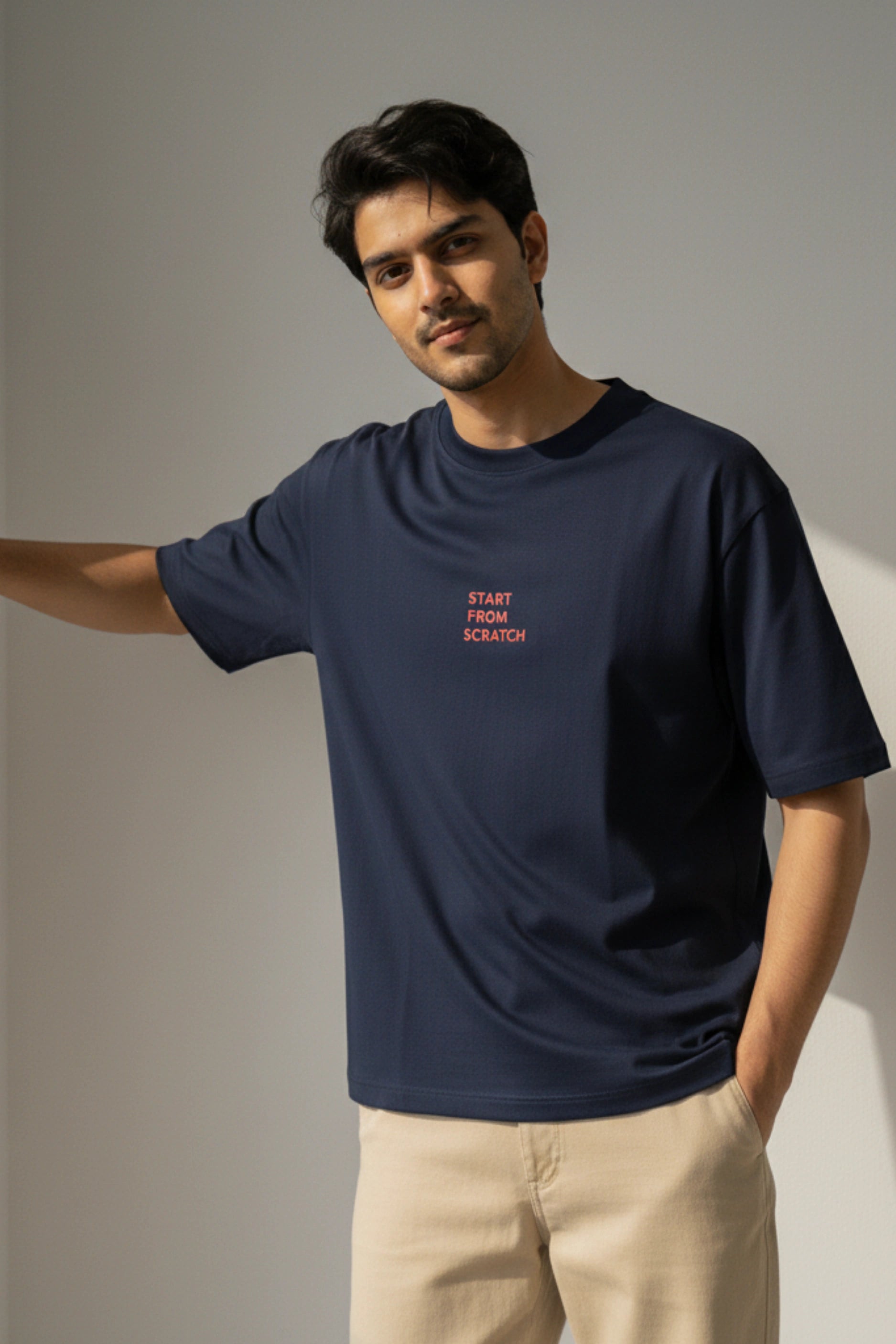 Start From Scratch Terry Oversized Tee