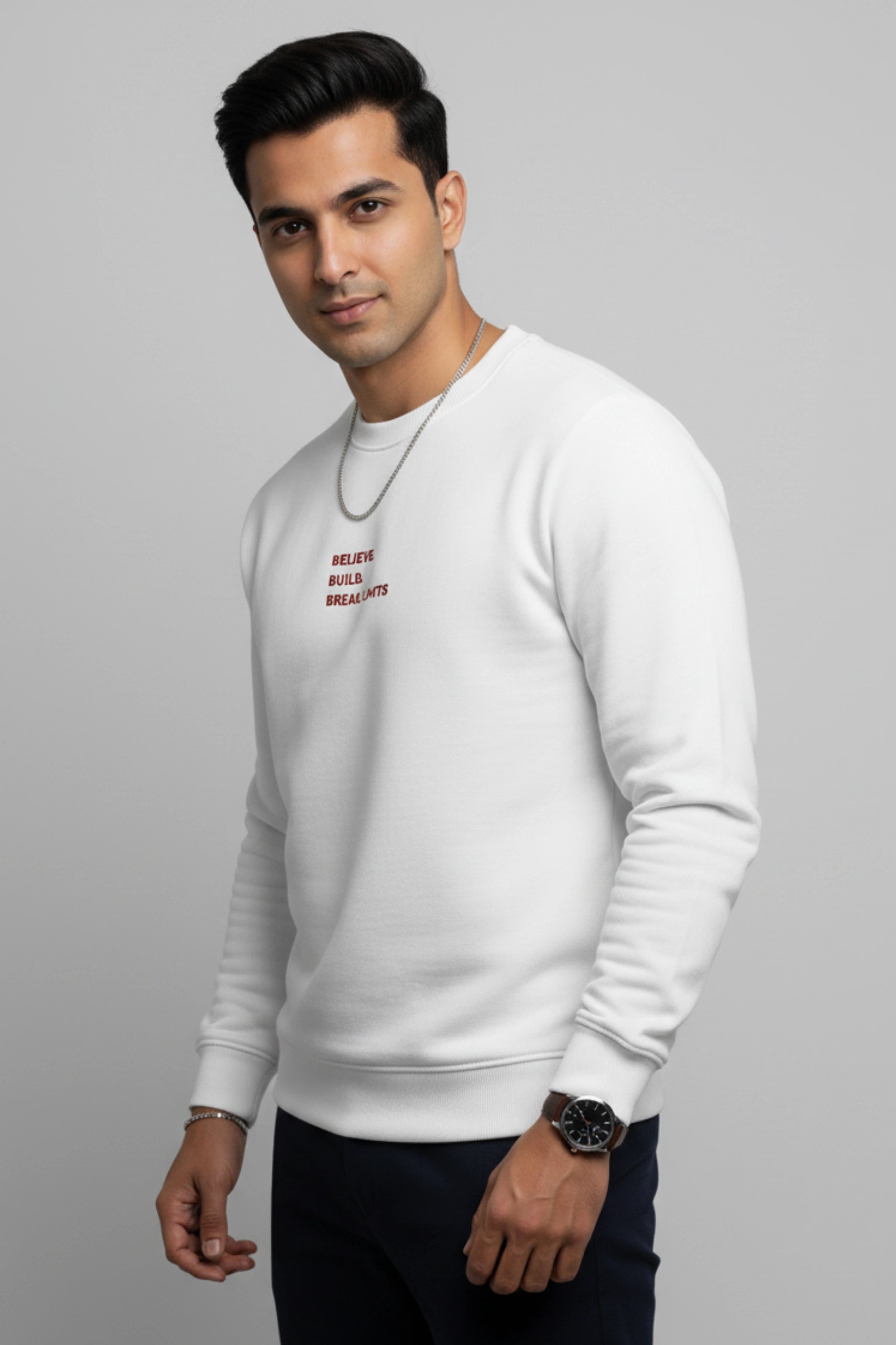 Believe, Build, Break Limits Unisex Sweatshirt