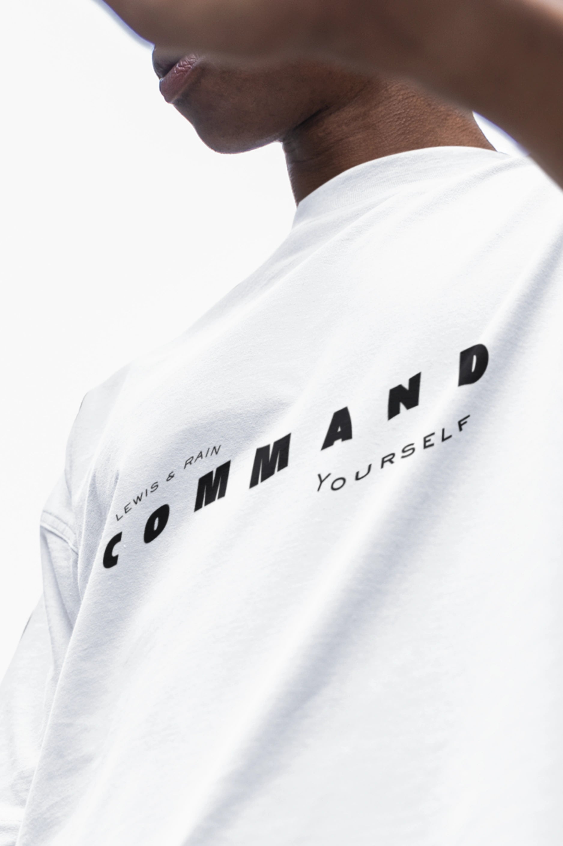 Command Terry Oversized Tee (White)