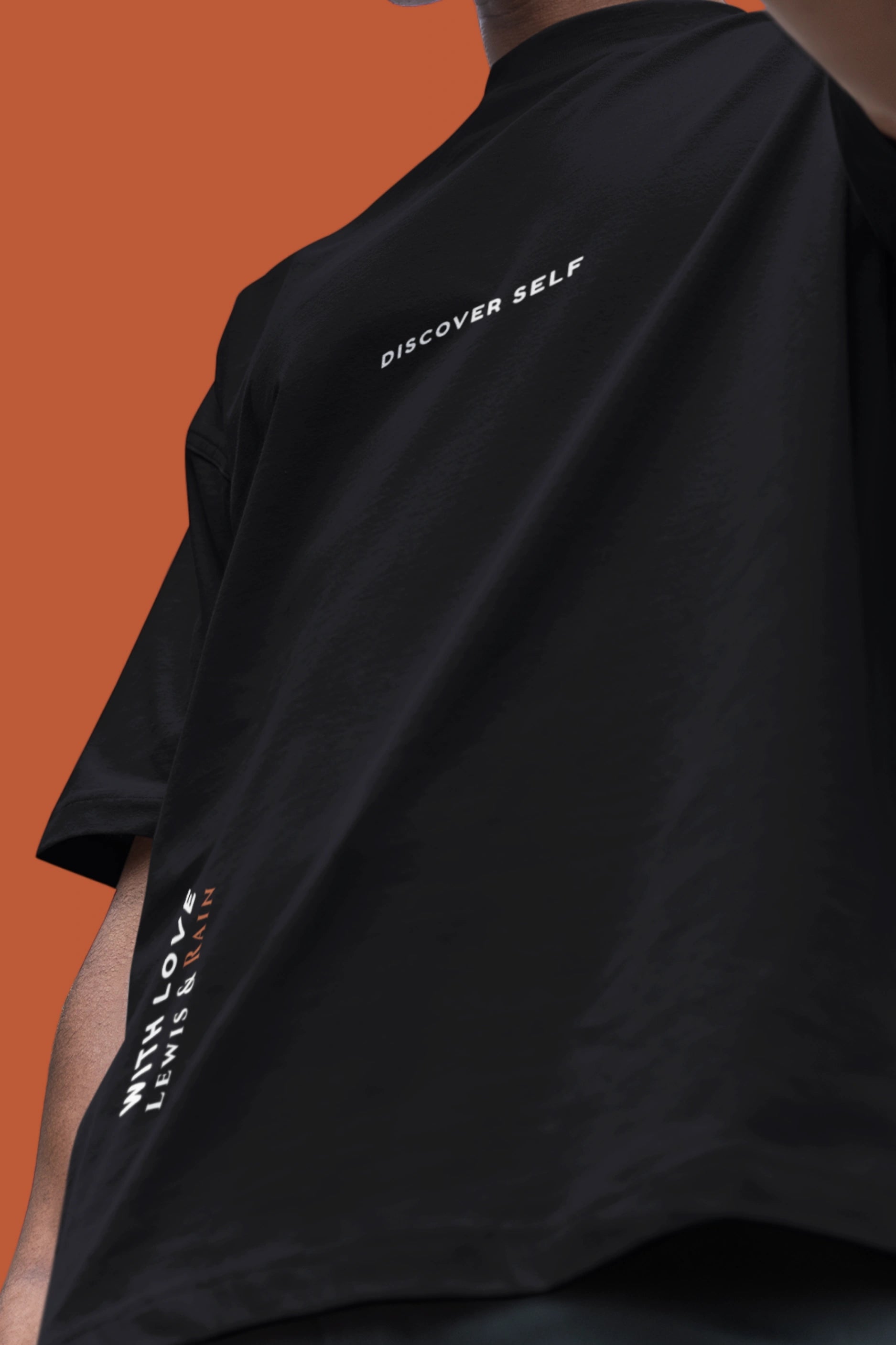 Discover self Terry Oversized Tee