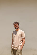 Beige Dayfold Tee