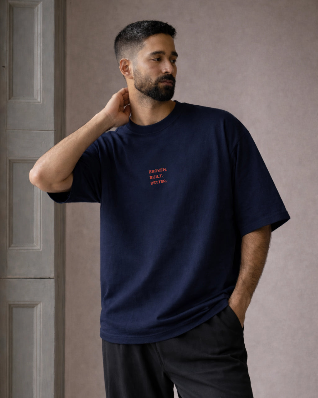 Broken Built Better Terry Oversized Tee
