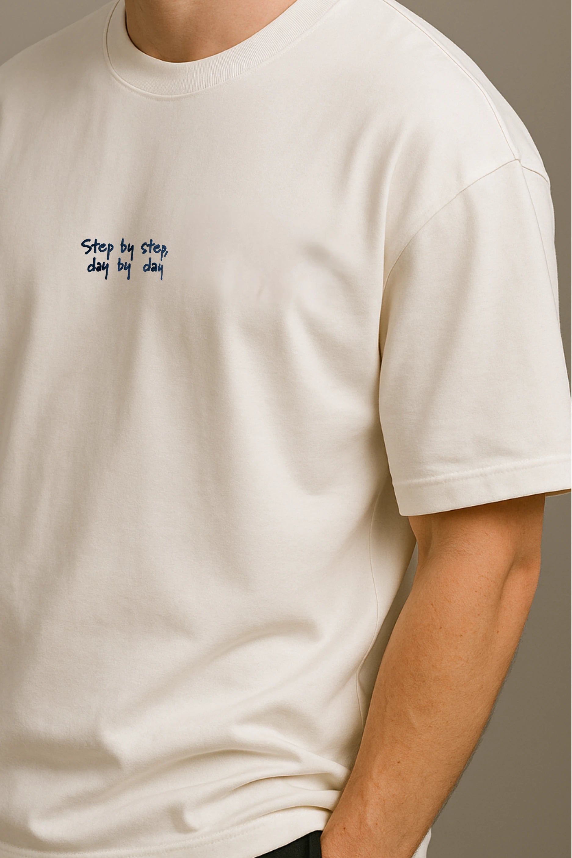 Step by step Terry Oversized Tee