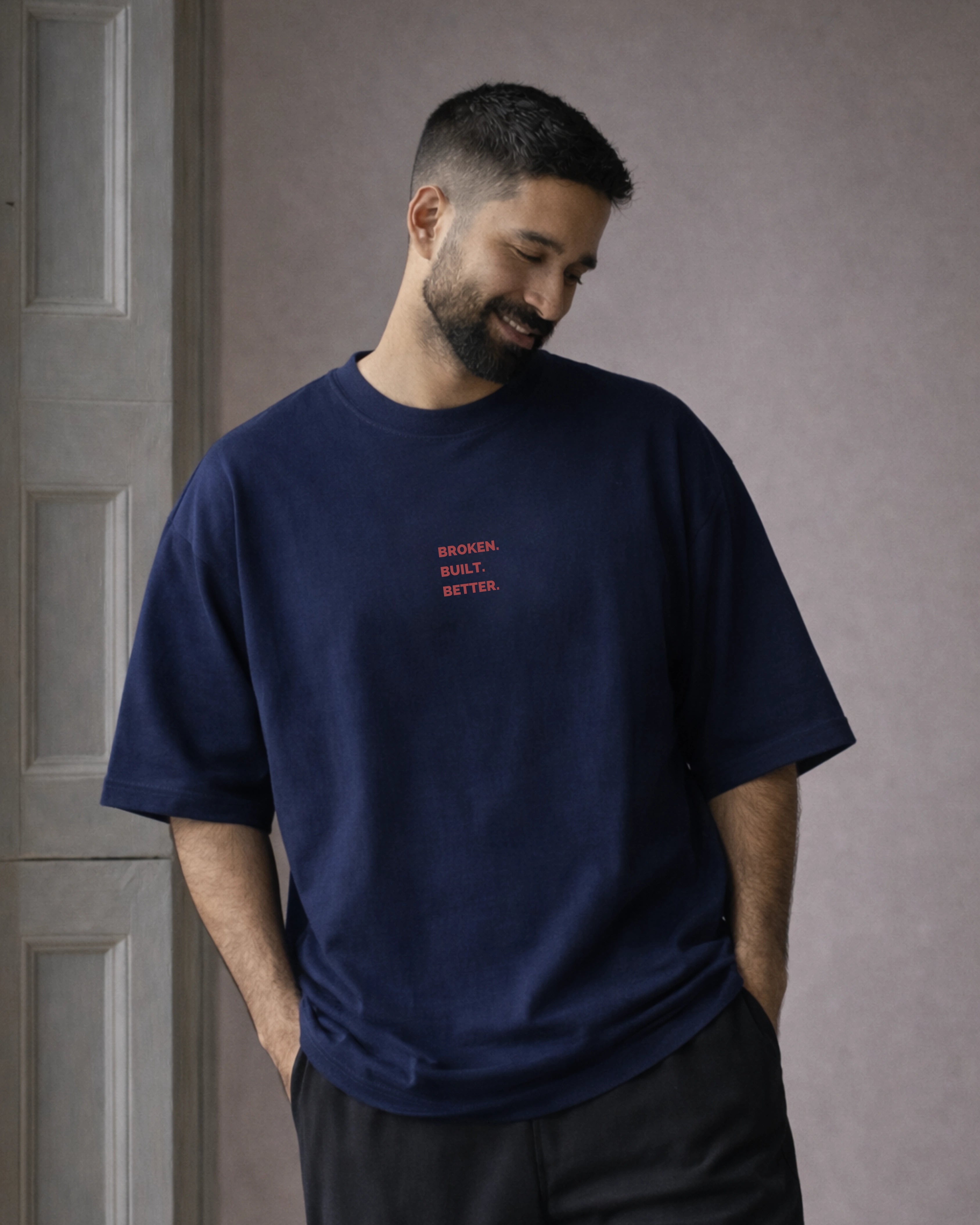 Broken Built Better Terry Oversized Tee