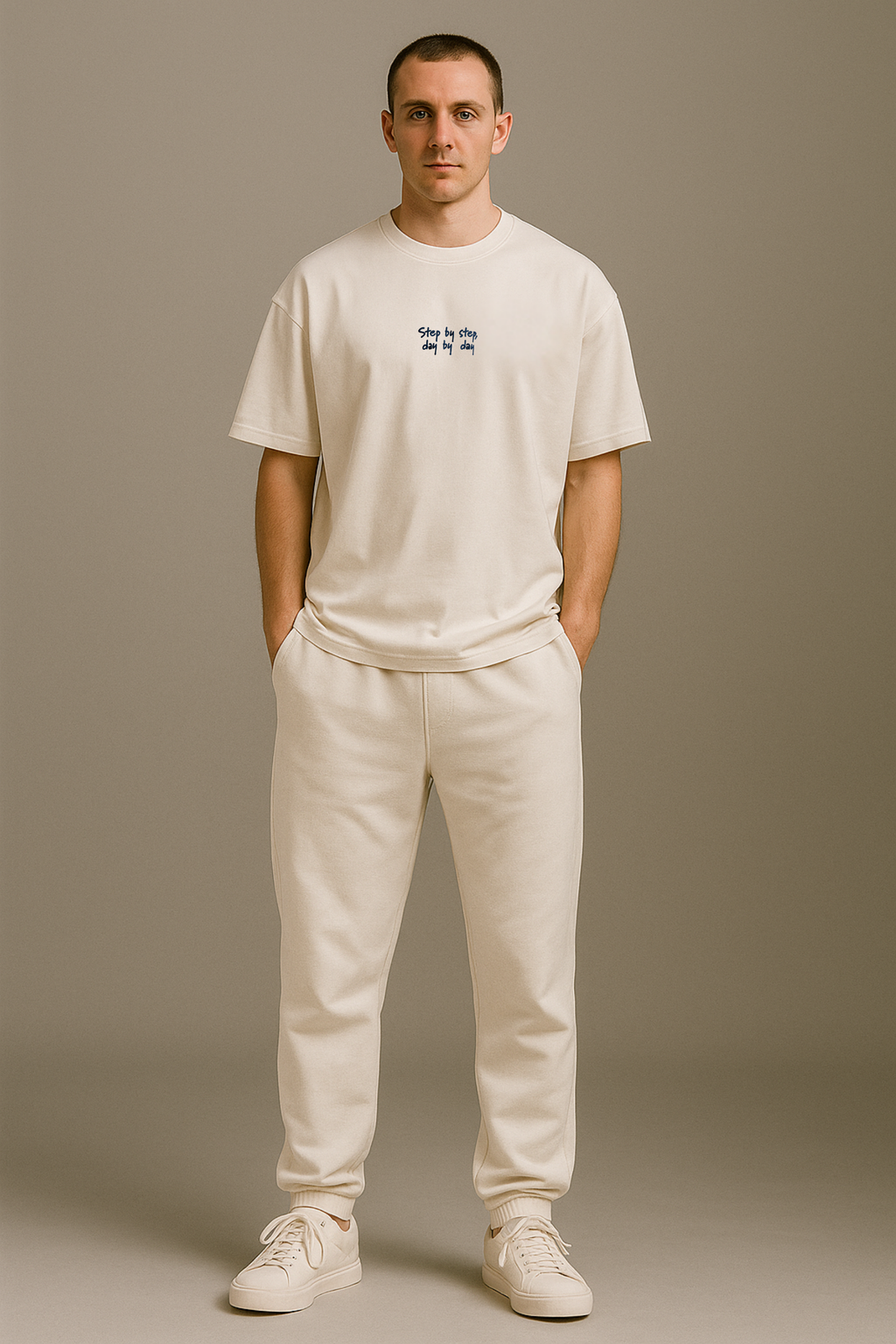 Step by step Terry Oversized Tee