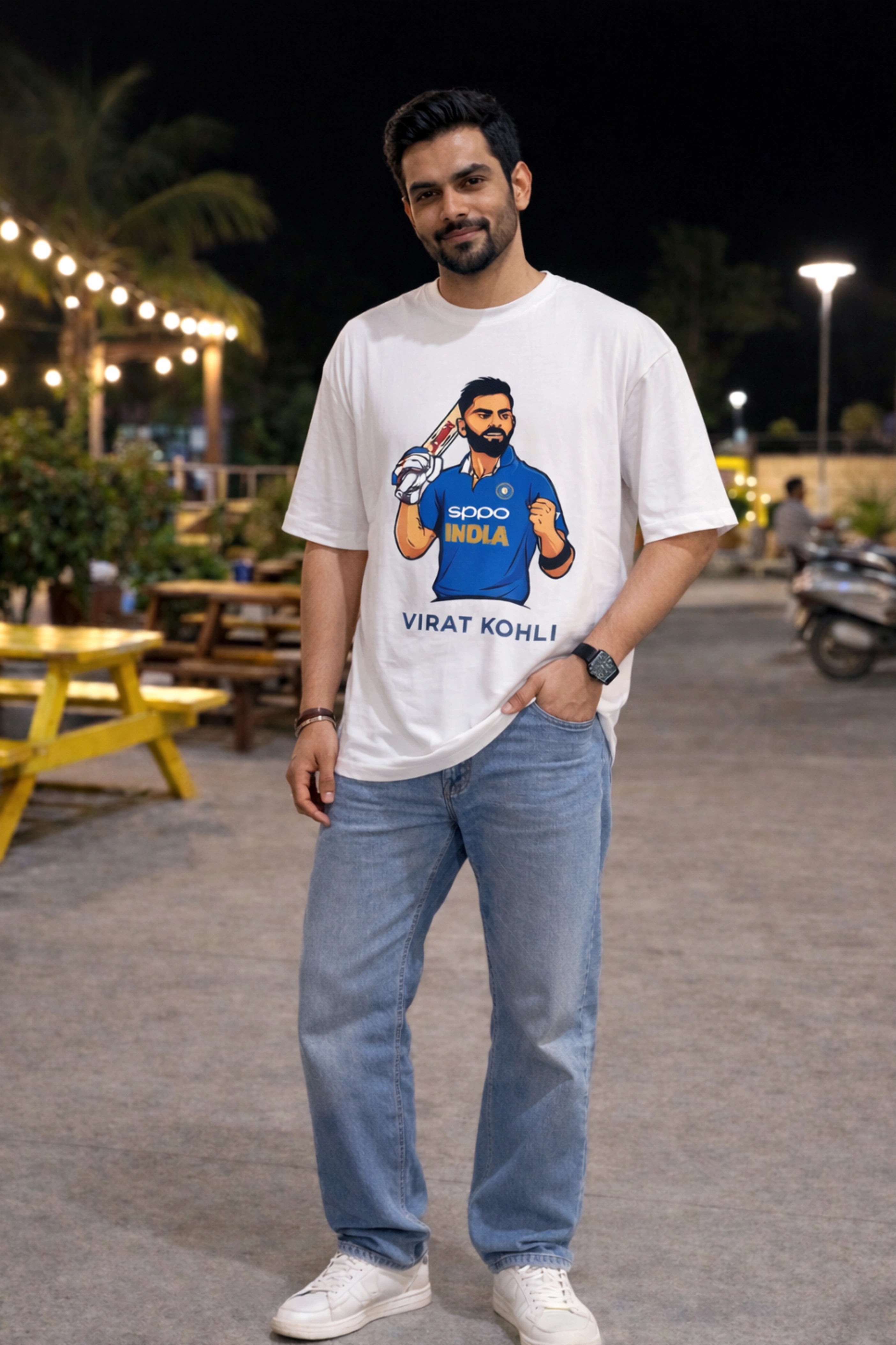 Virat Icon Unisex Oversized Tee