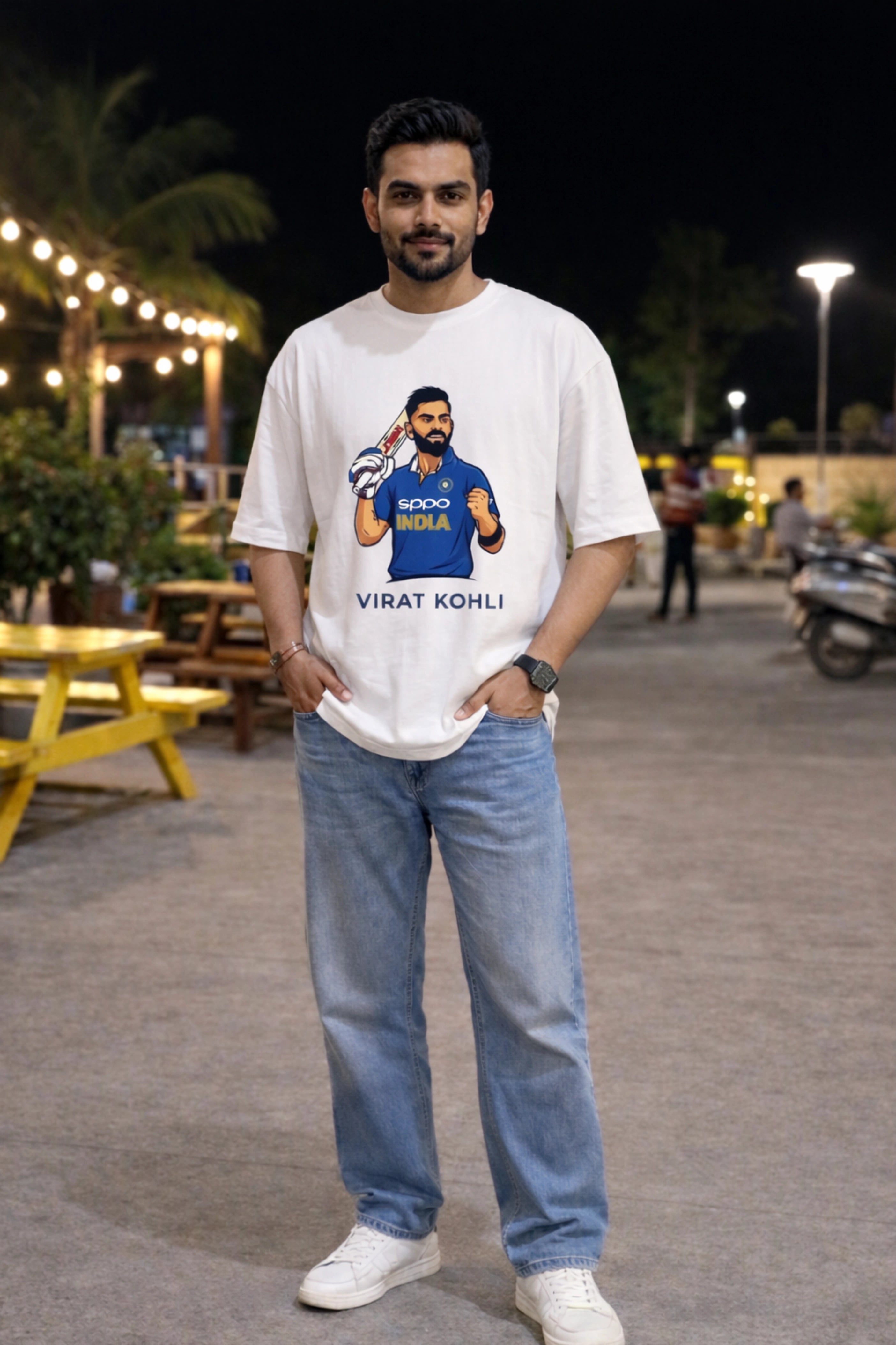 Virat Icon Unisex Oversized Tee