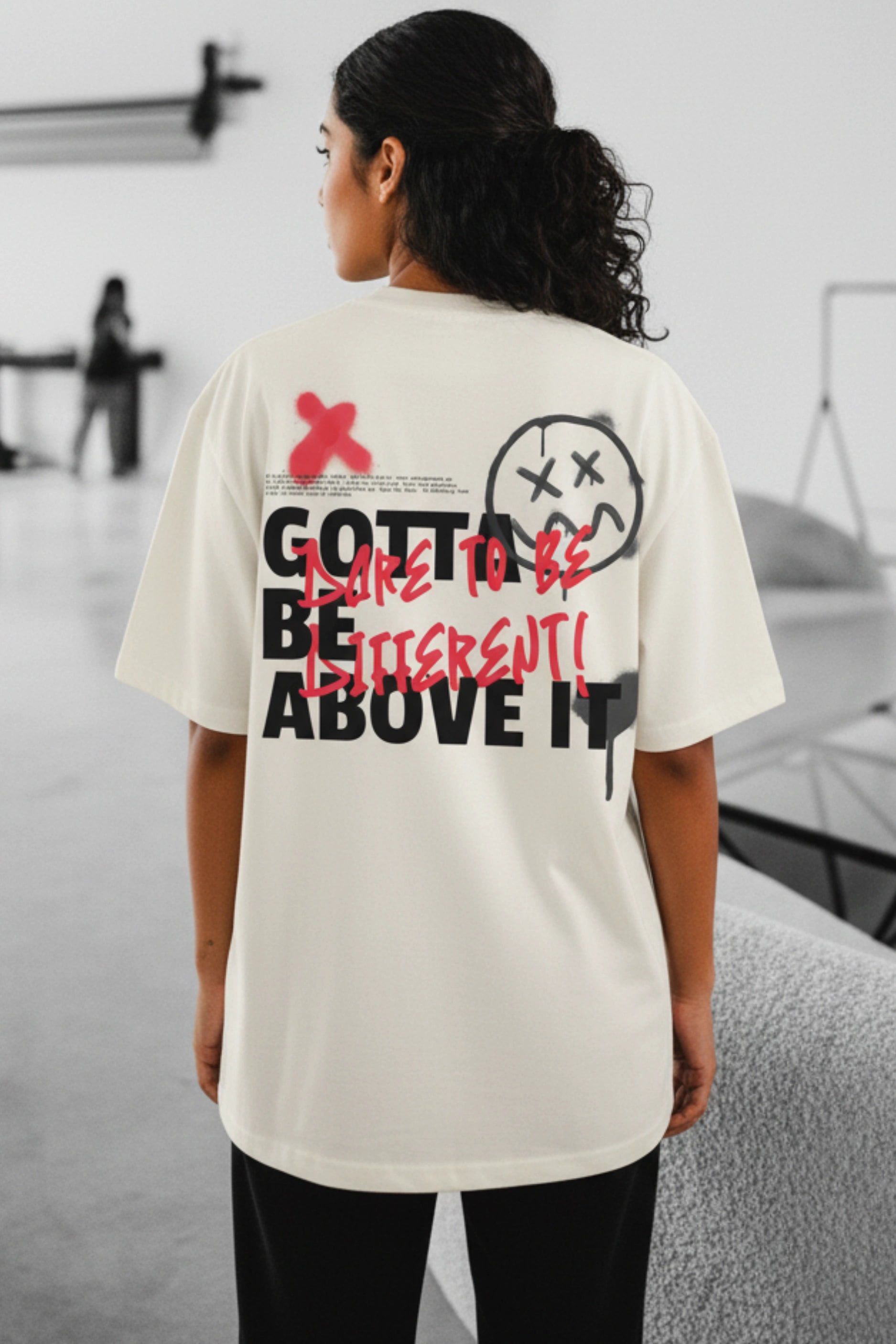 Dare to be different Terry Oversized Tee