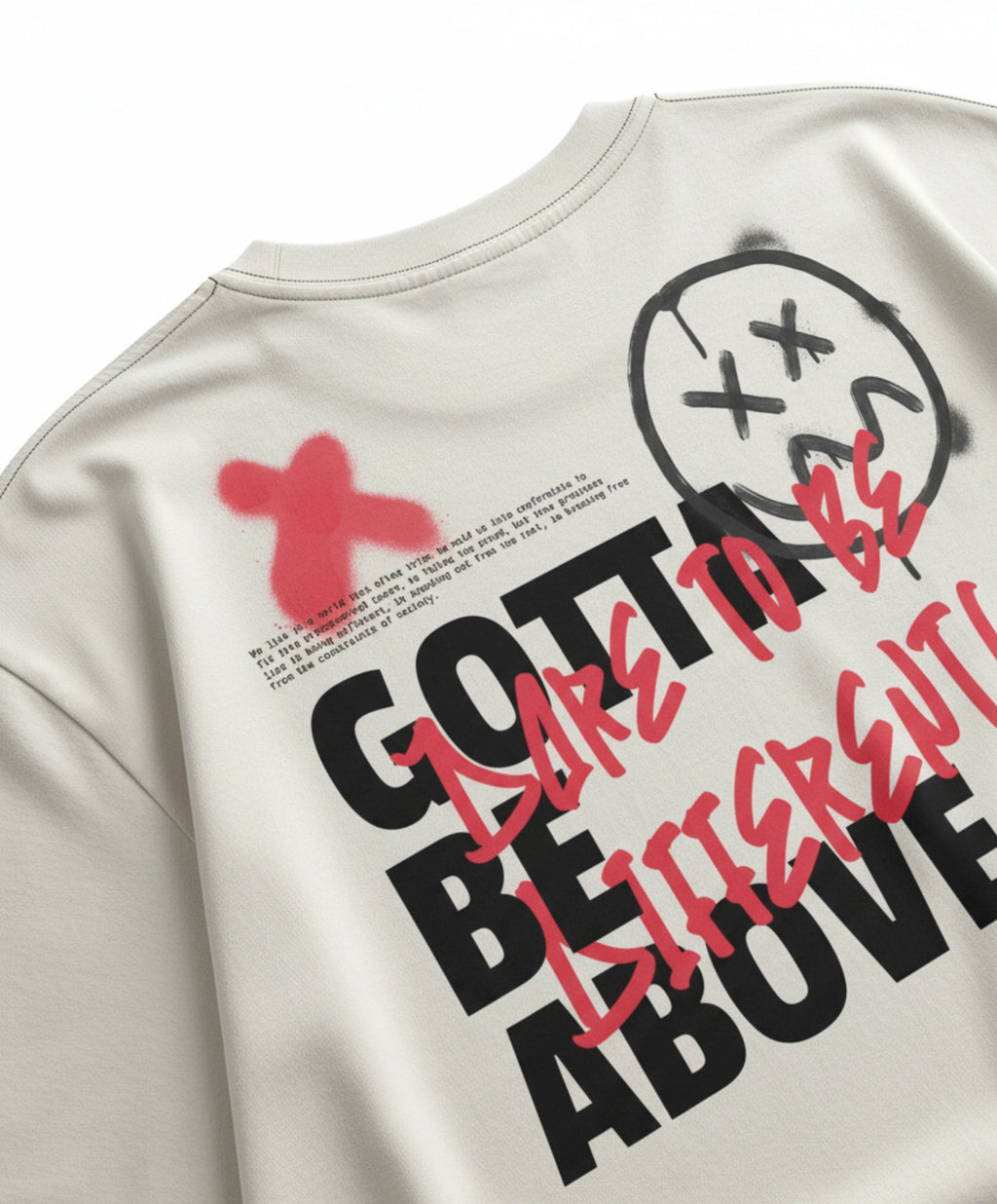 Dare to be different Terry Oversized Tee