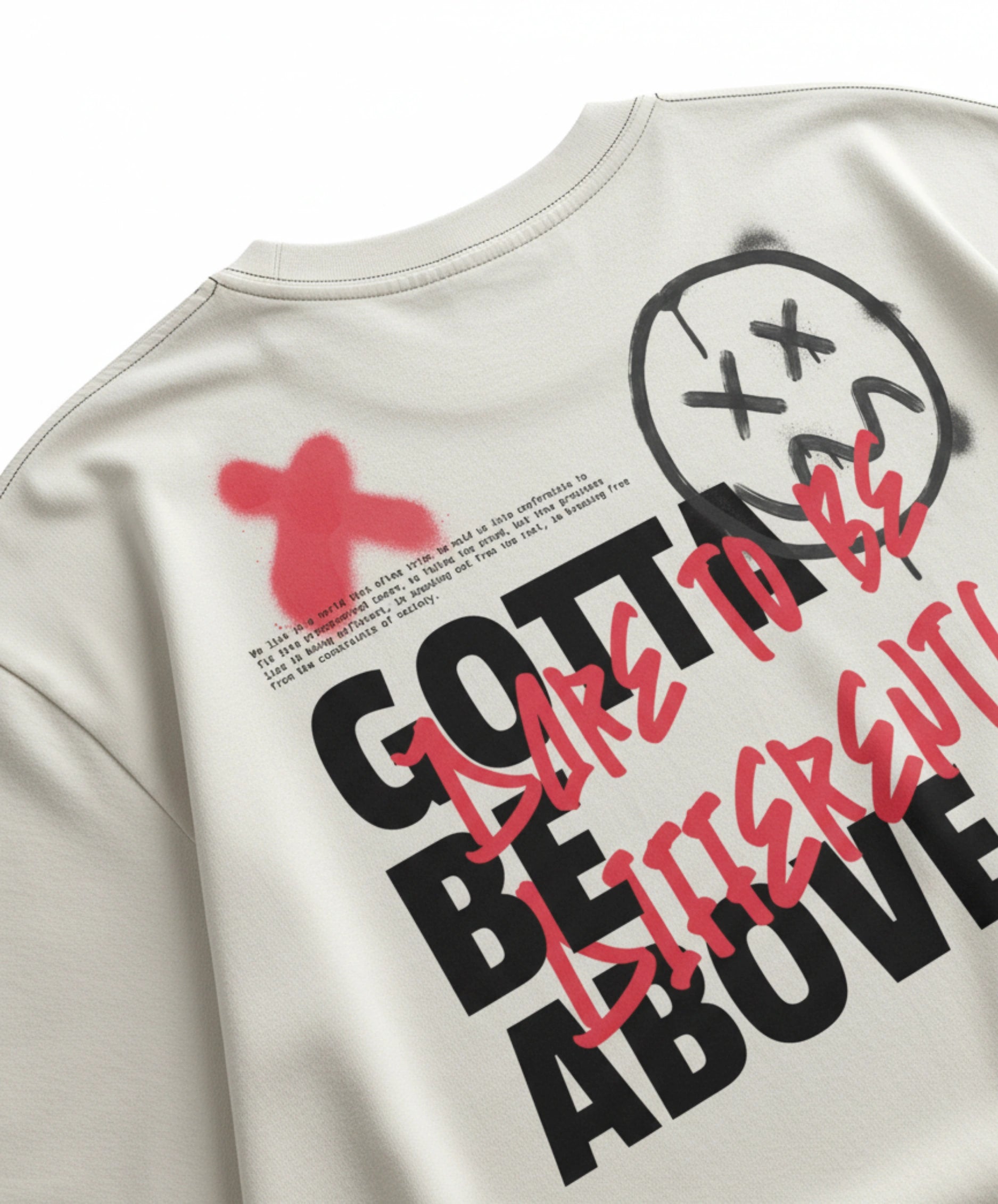 Dare to be different Terry Oversized Tee