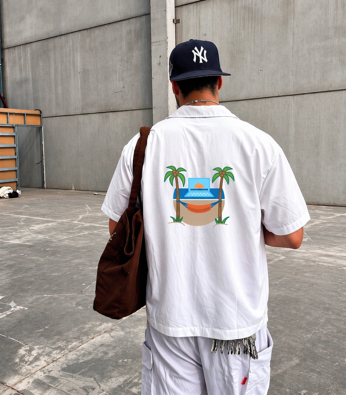 Beach side Oversized Shirt