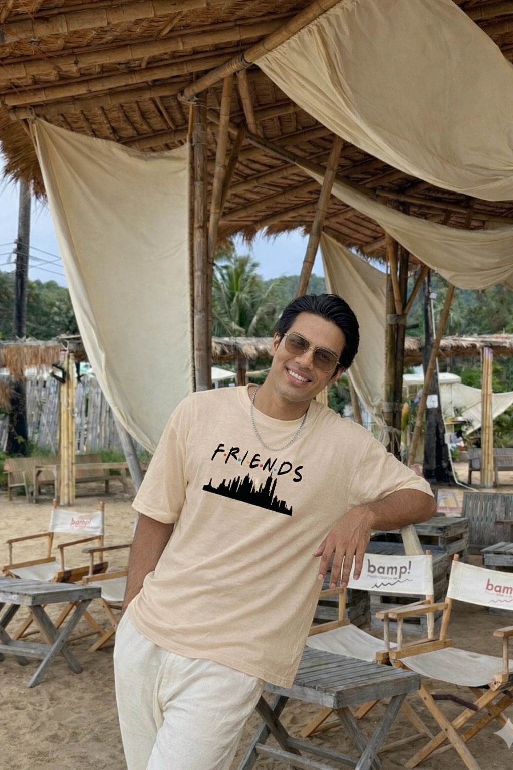 F.R.I.E.N.D.S Text Oversized Unisex Tee