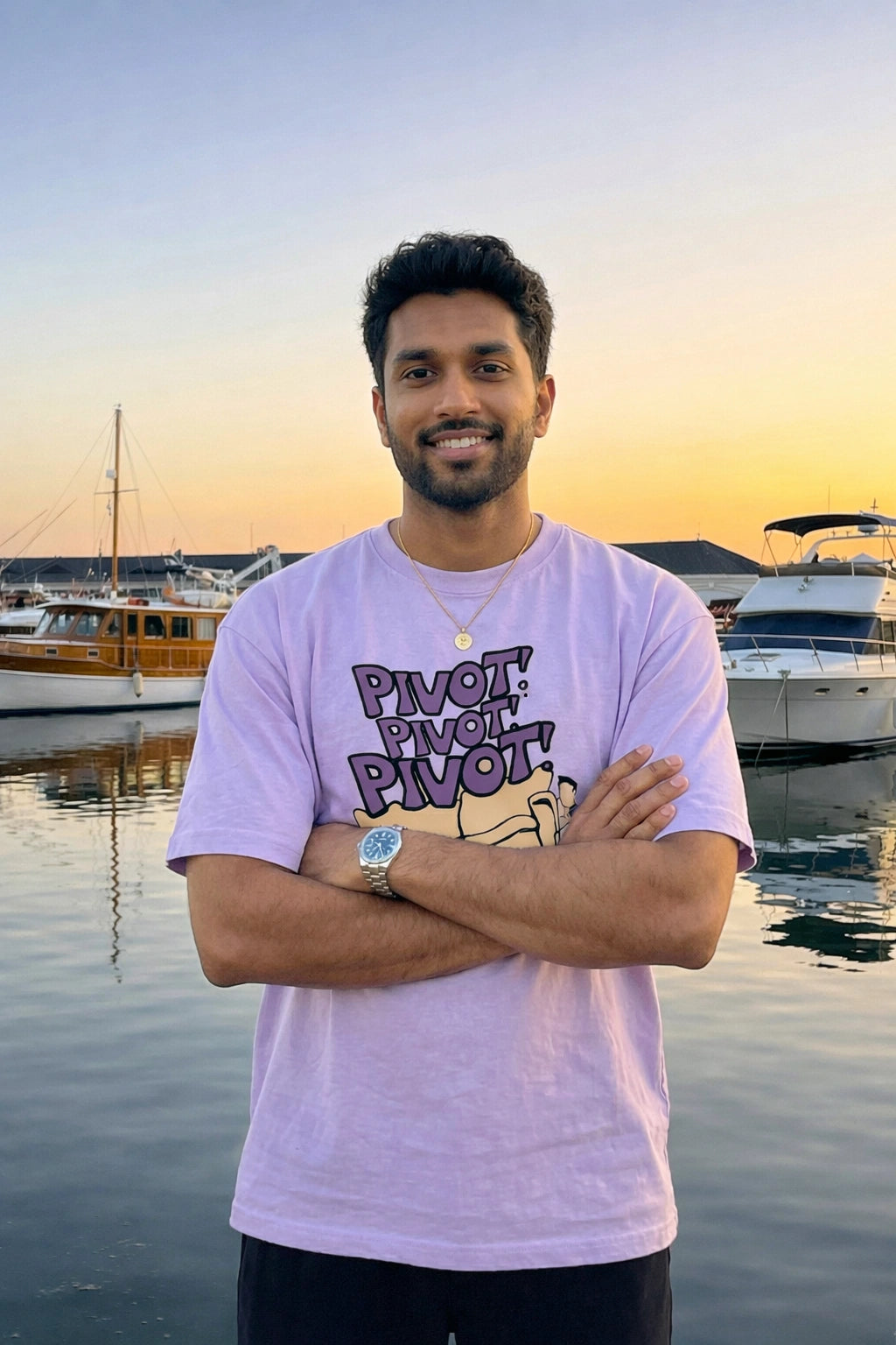 F.R.I.E.N.D.S Pivot Oversized Unisex Tee