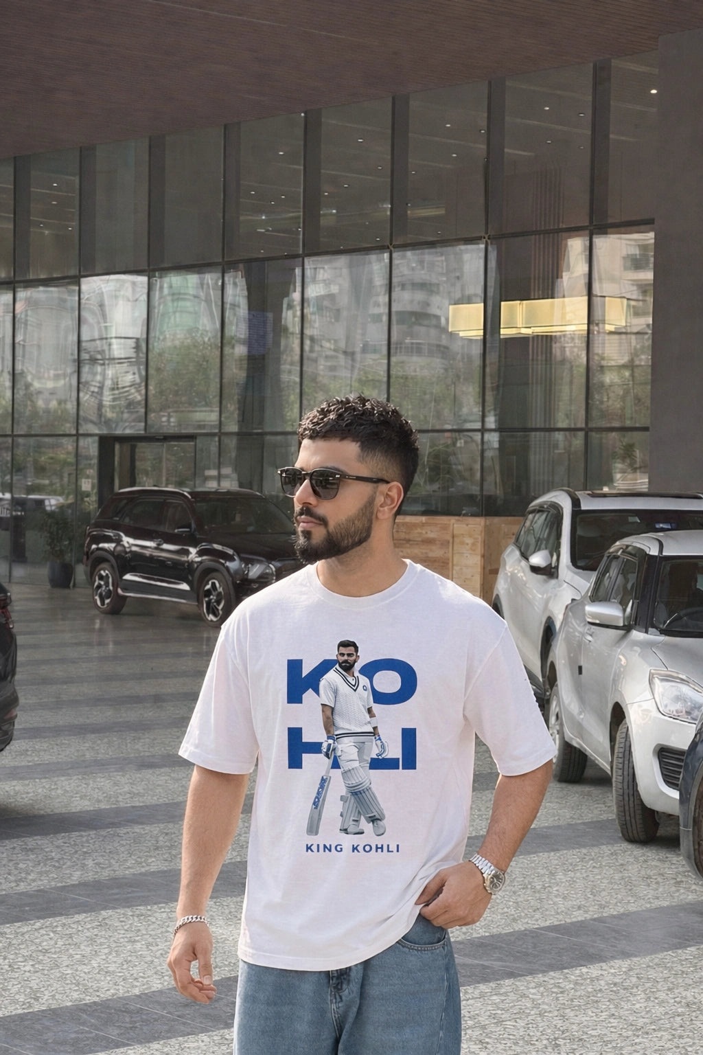 King Kohli Unisex Oversized Tee