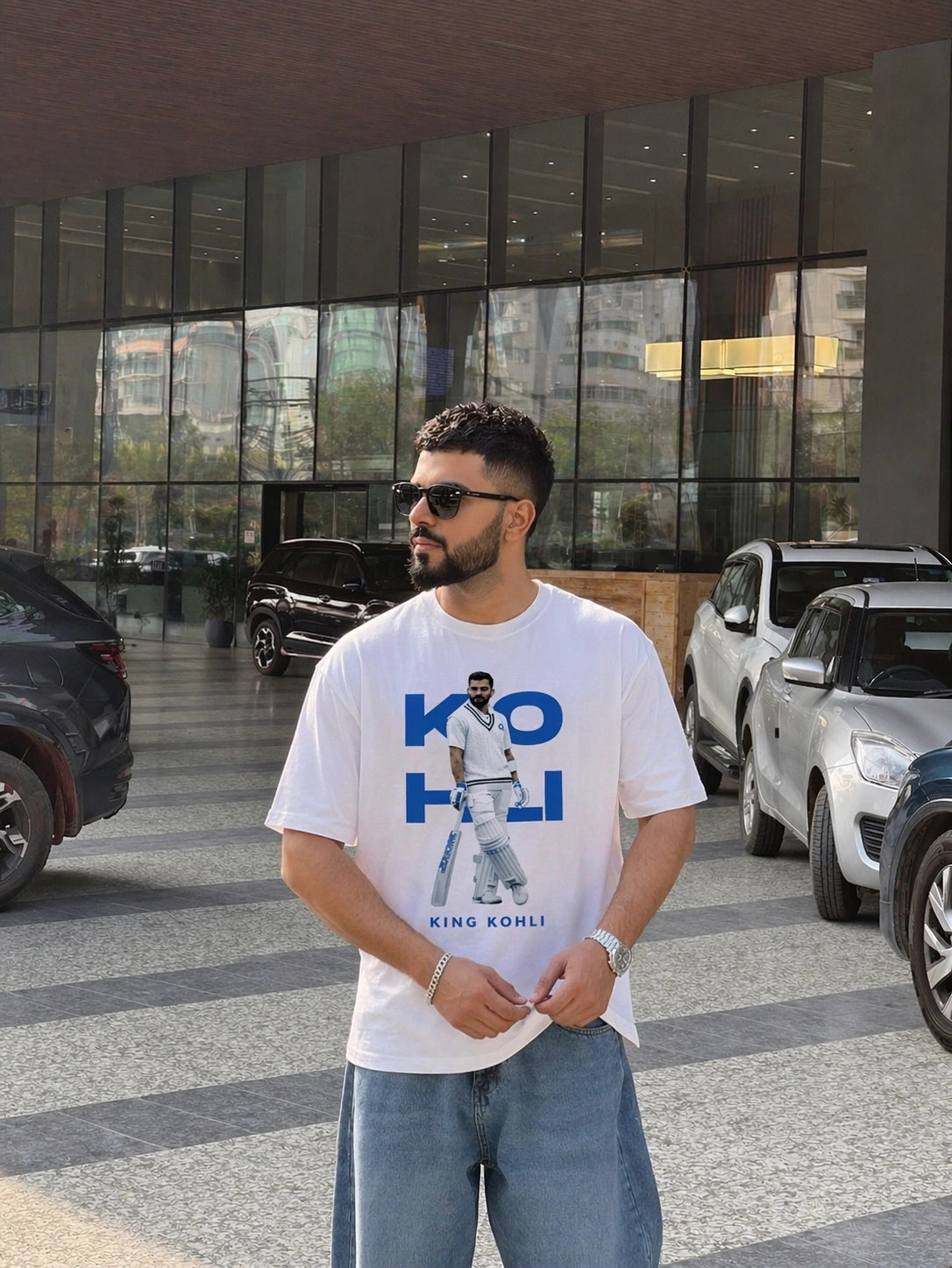 King Kohli Unisex Oversized Tee