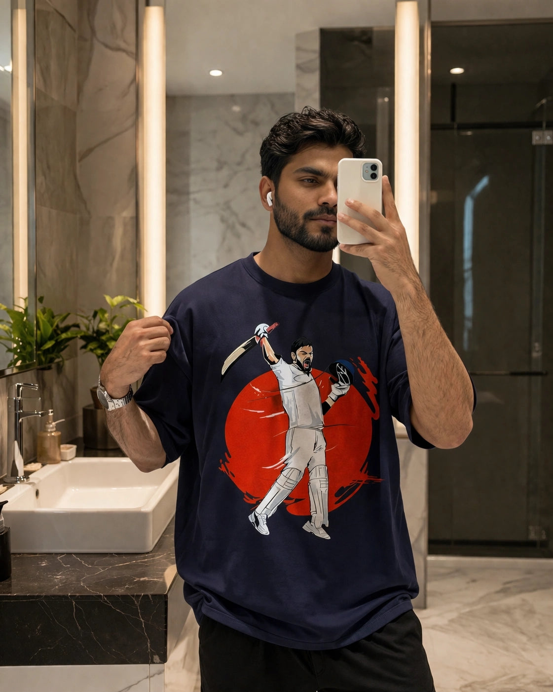 Virat Celeb Unisex Oversized Tee