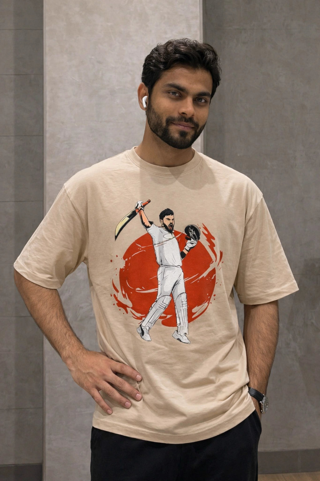 Virat Celeb Unisex Oversized Tee