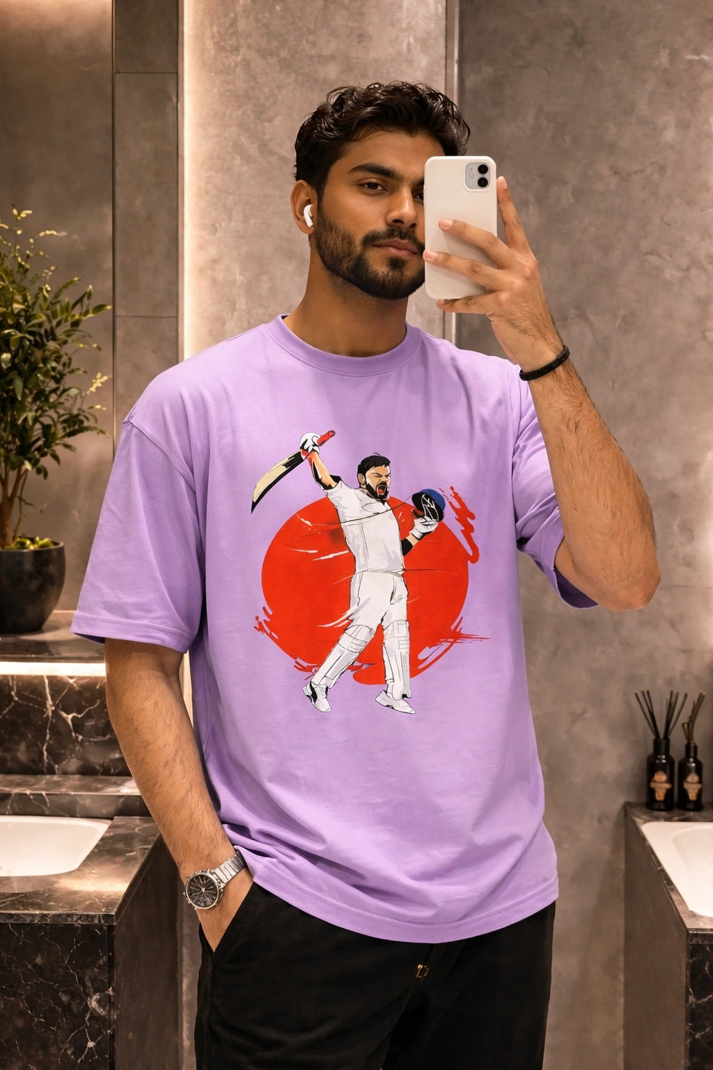 Virat Celeb Unisex Oversized Tee