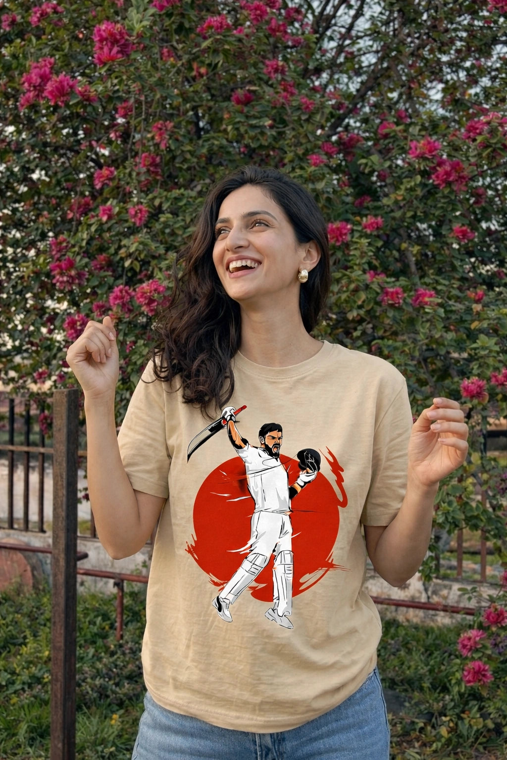 Virat Celeb Unisex Oversized Tee