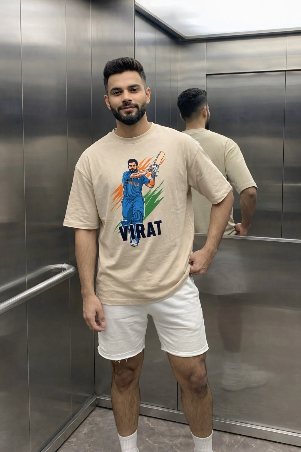 Shot By Virat Unisex Oversized Tee