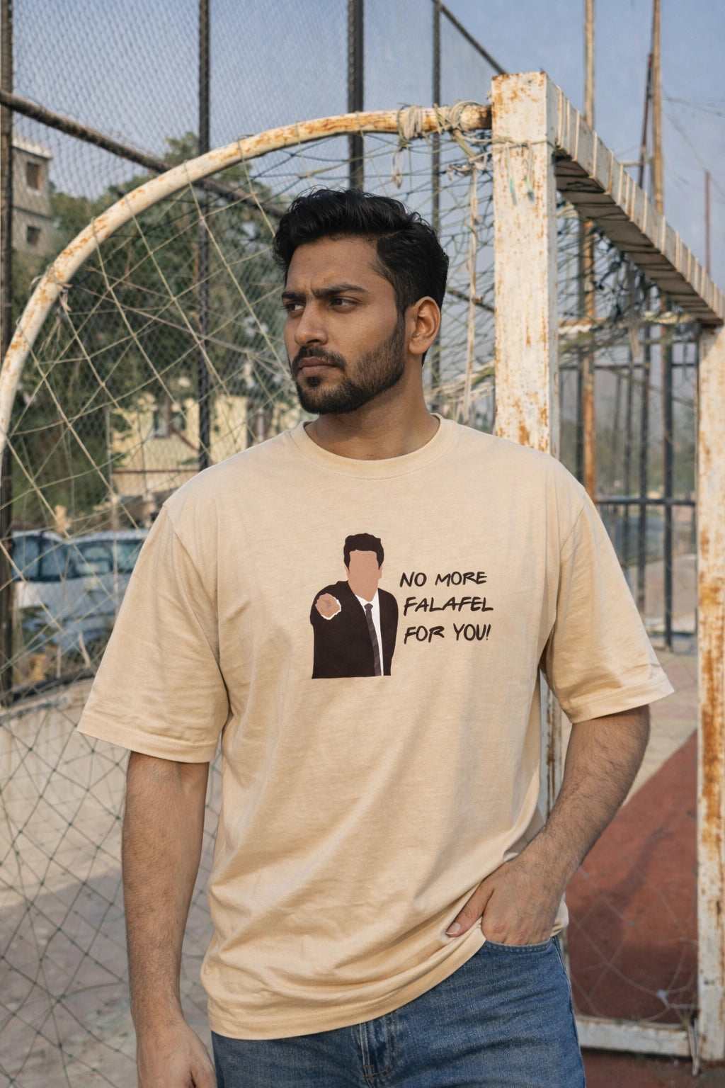 Falafel Unisex Oversized Tee