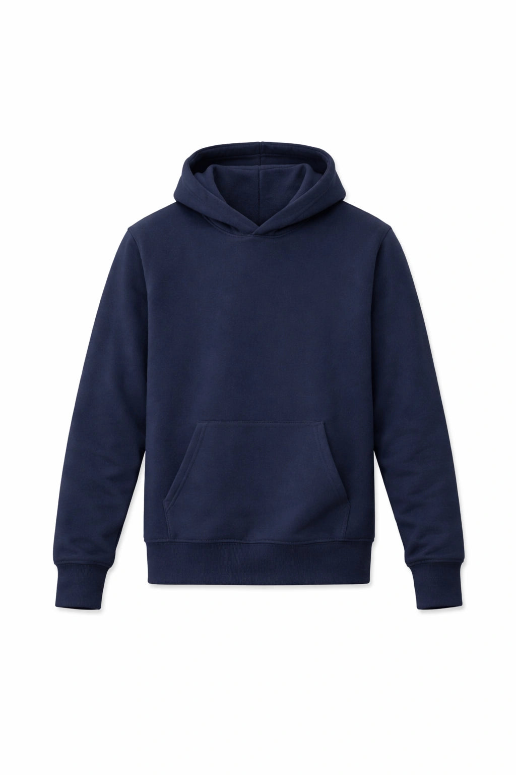 Navy Blue Pullover Hoodie