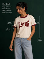 Silent Wins Unisex Ringer Tee