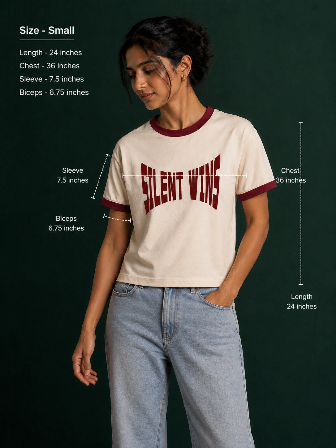 Silent Wins Unisex Ringer Tee