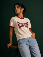 Silent Wins Unisex Ringer Tee