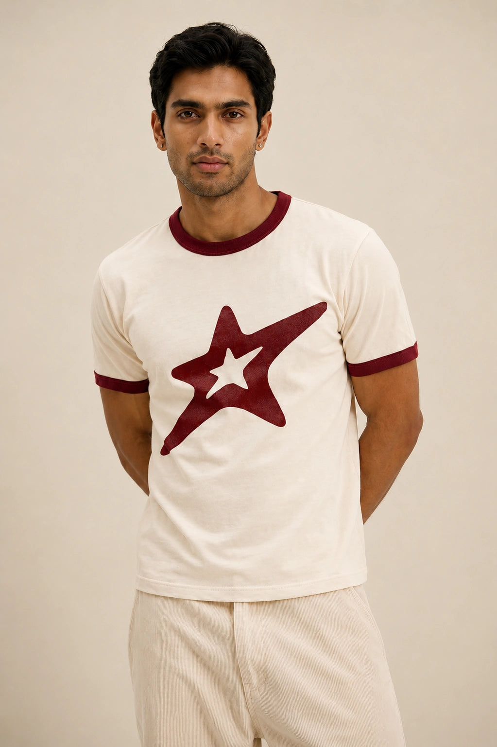 Star Unisex Ringer Tee