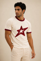 Star Unisex Ringer Tee