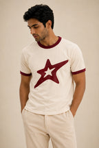 Star Unisex Ringer Tee