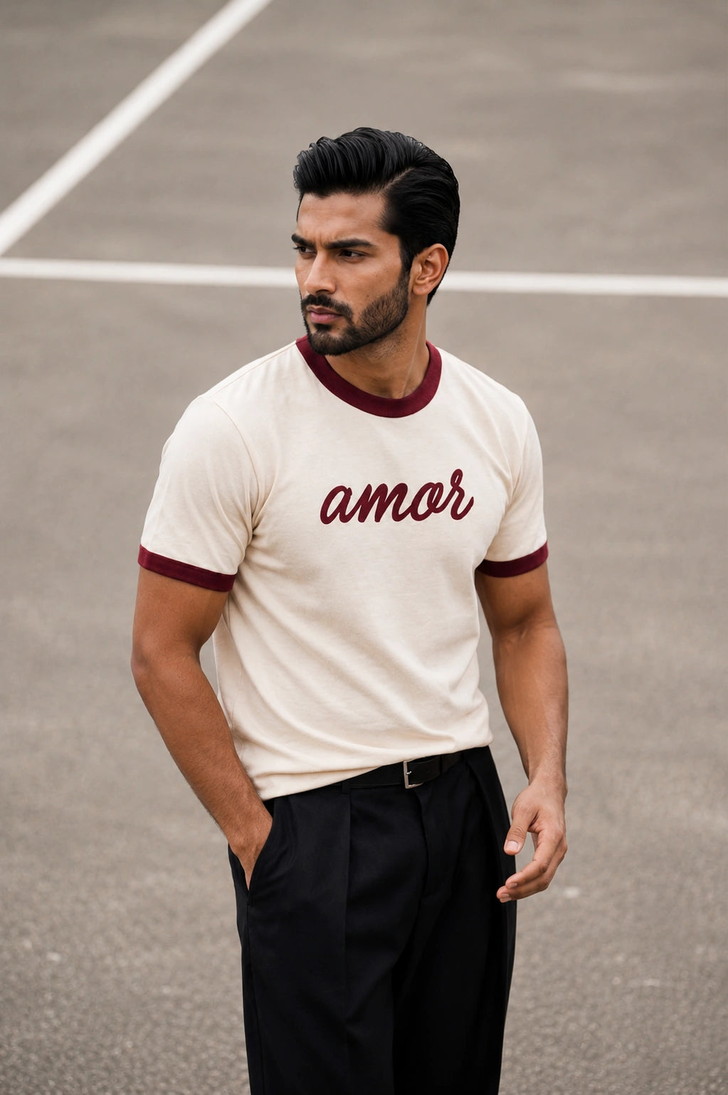 Amor Ringer Unisex Tee