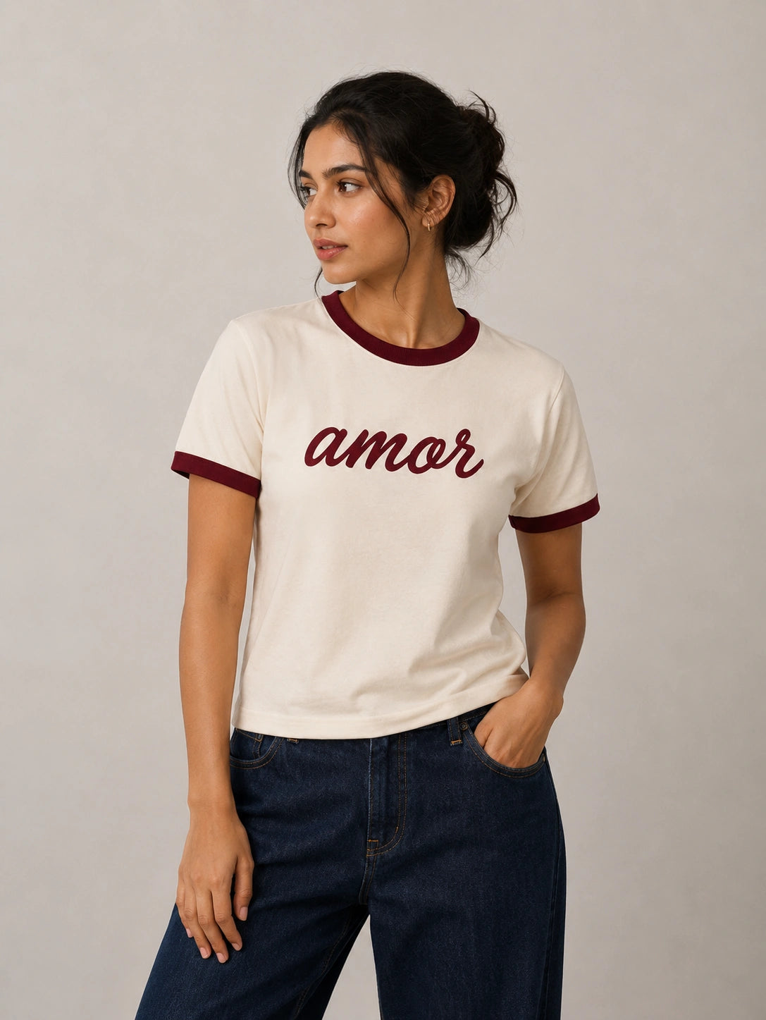 Amor Ringer Unisex Tee