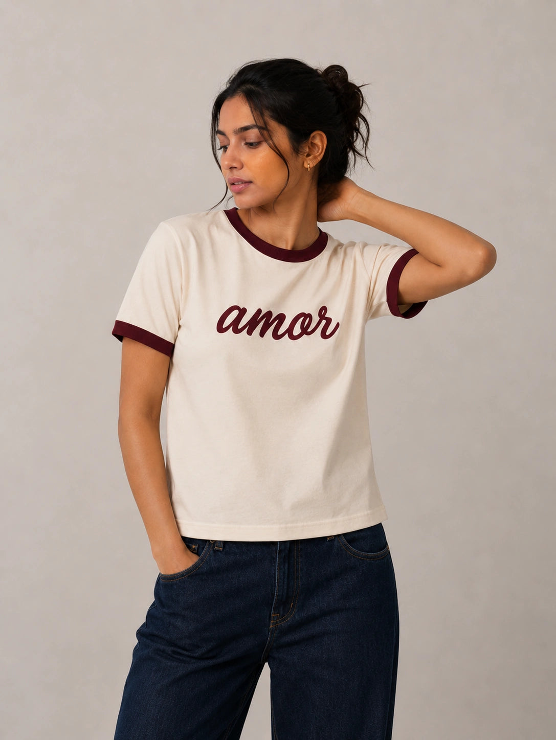 Amor Ringer Unisex Tee