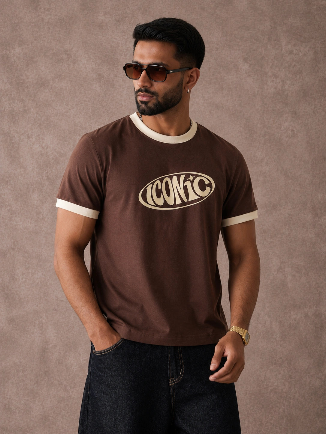 Iconic Unisex Ringer Tee