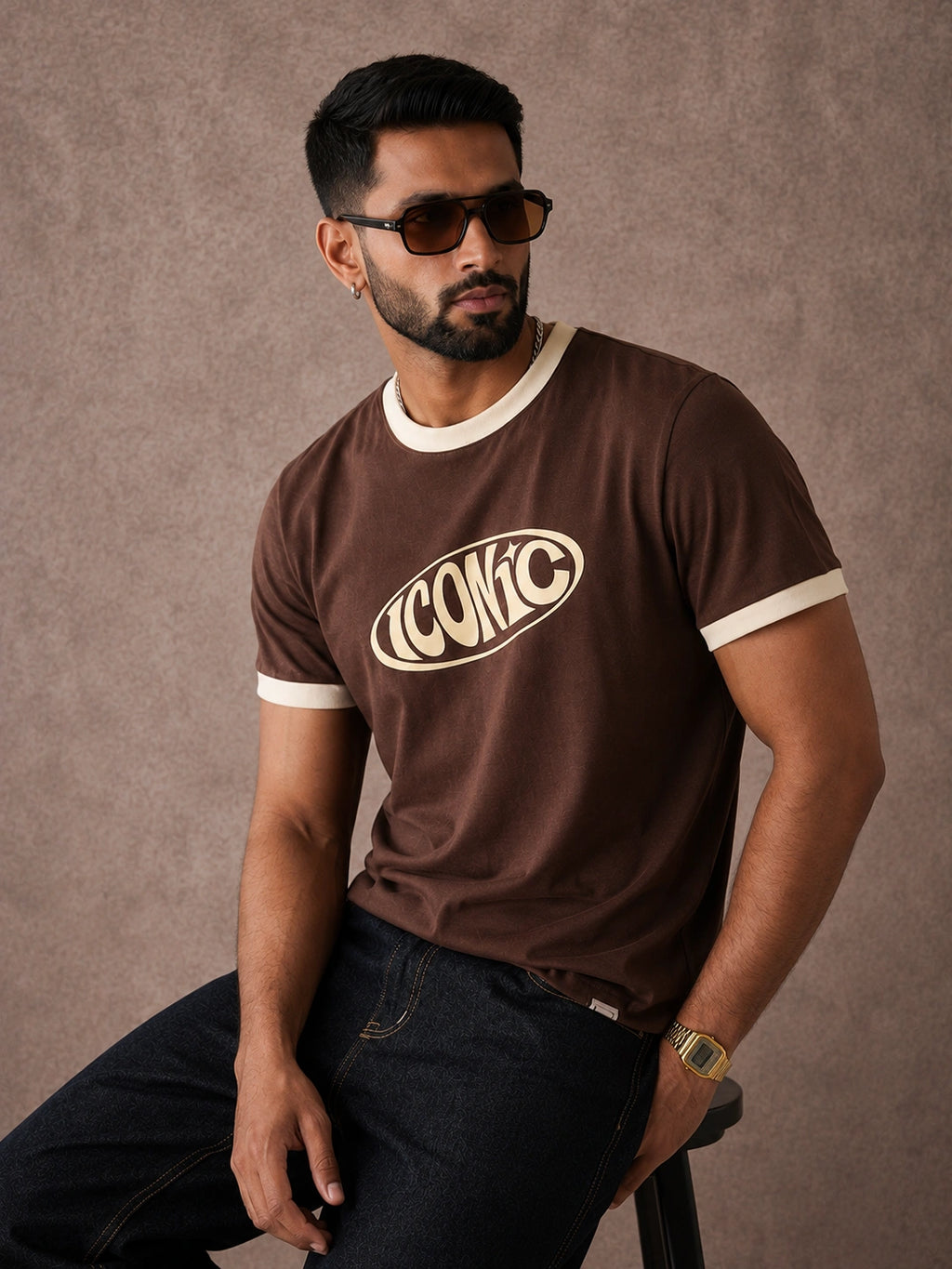 Iconic Unisex Ringer Tee