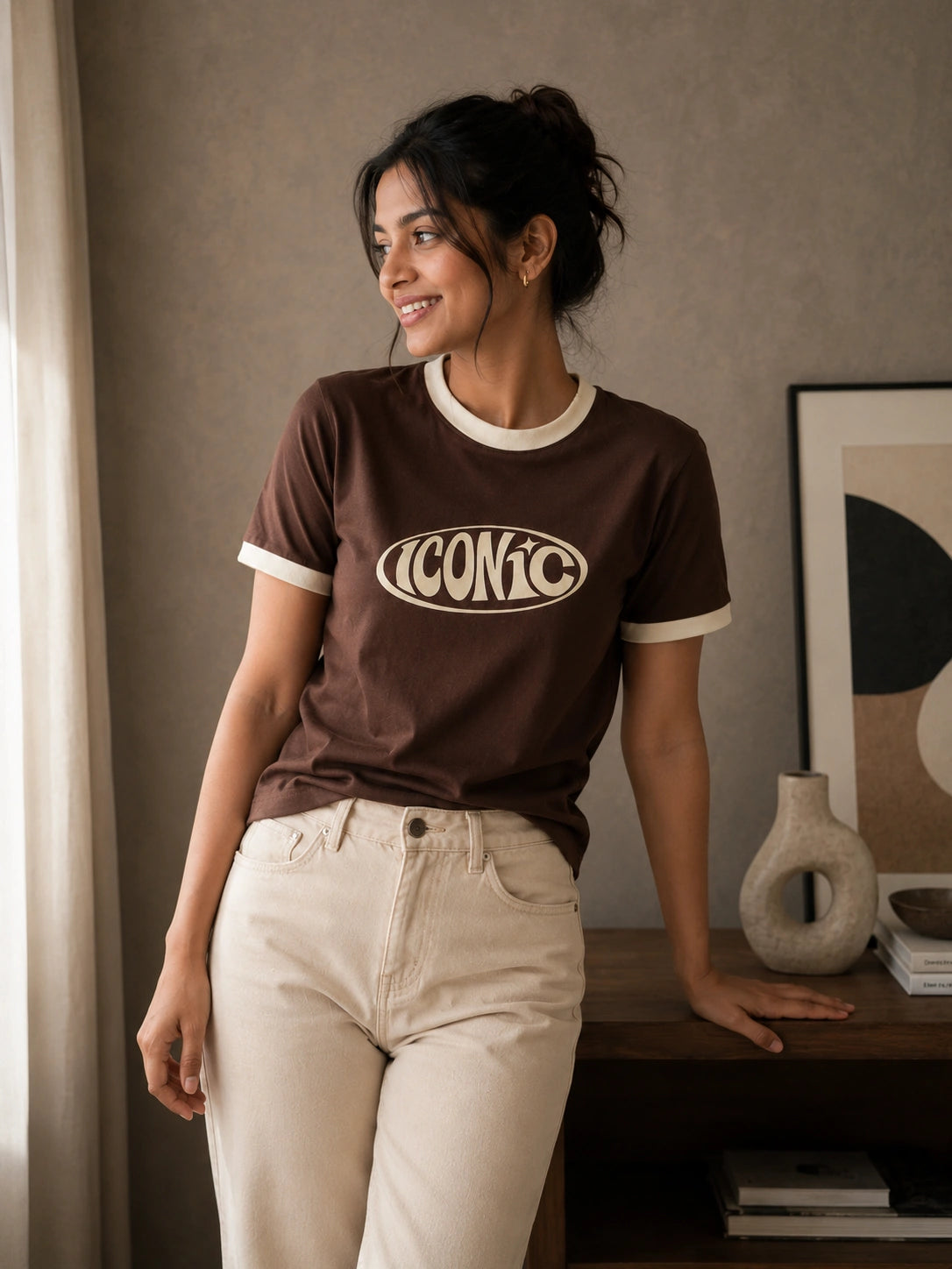 Iconic Unisex Ringer Tee