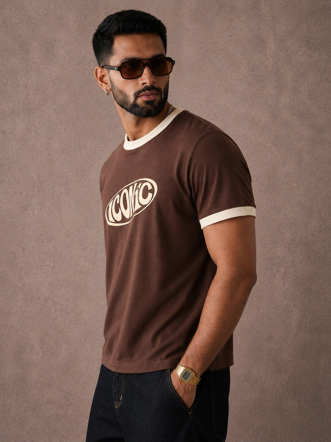Iconic Unisex Ringer Tee