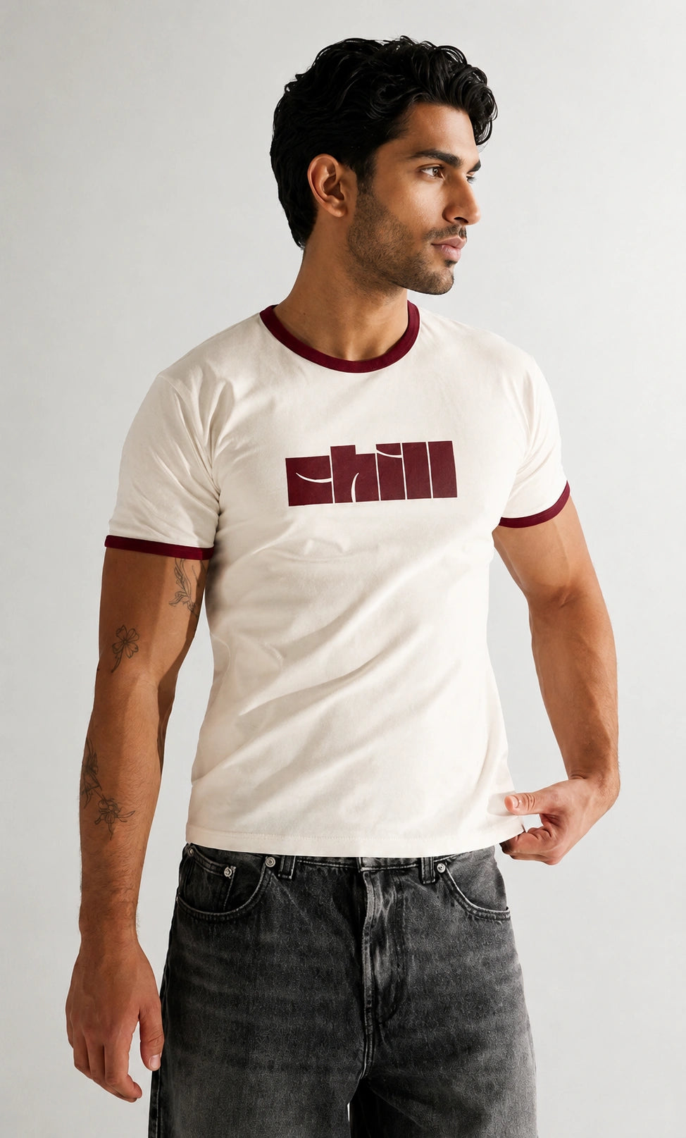Chill Unisex Ringer Tee